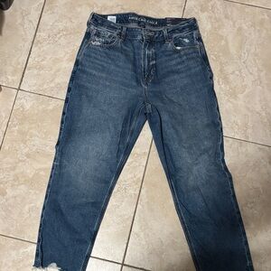 Super High-Rise Straight Jeans